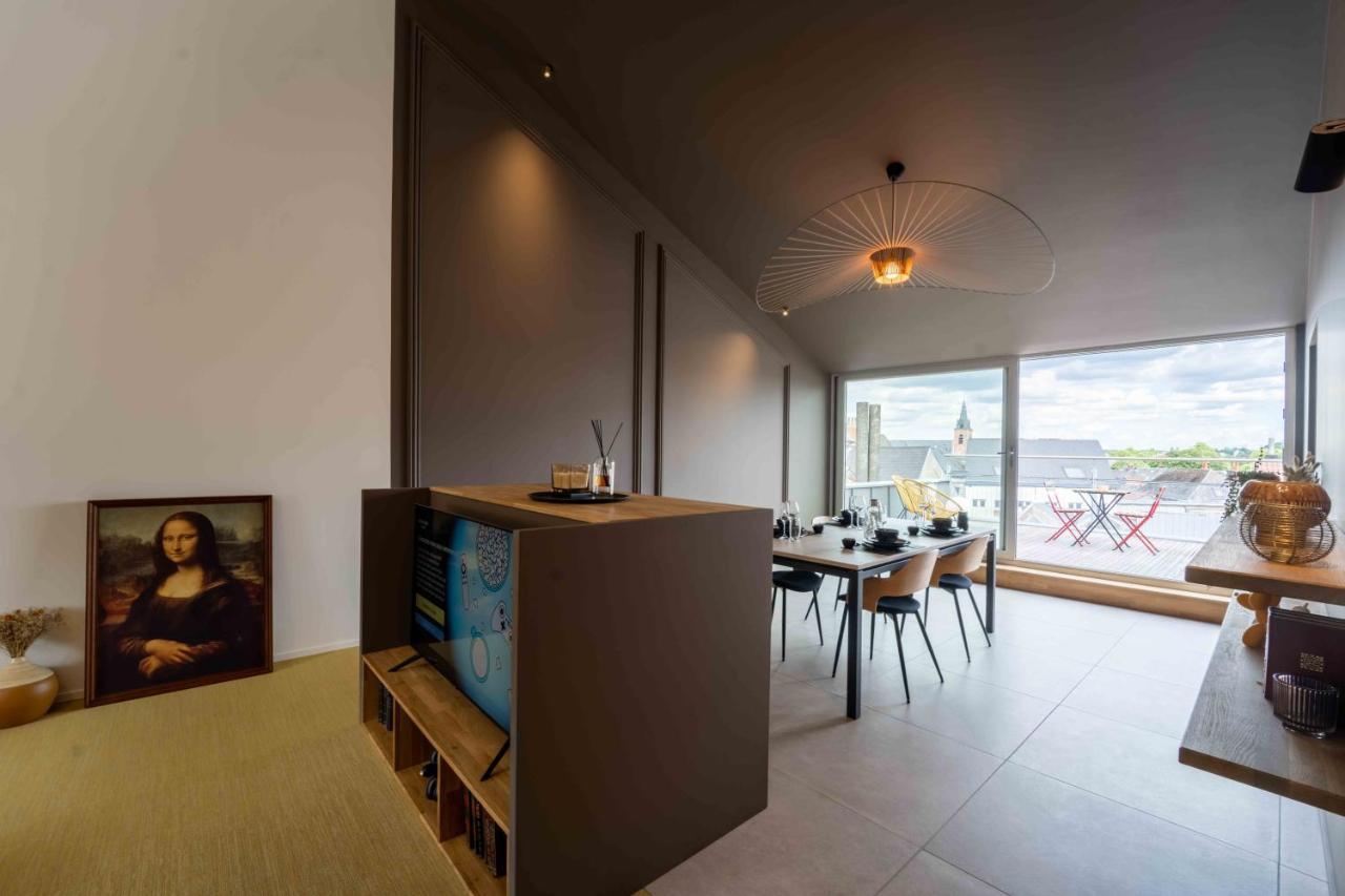 Luxury Penthouse & Terrace - Mons City Center Esterno foto