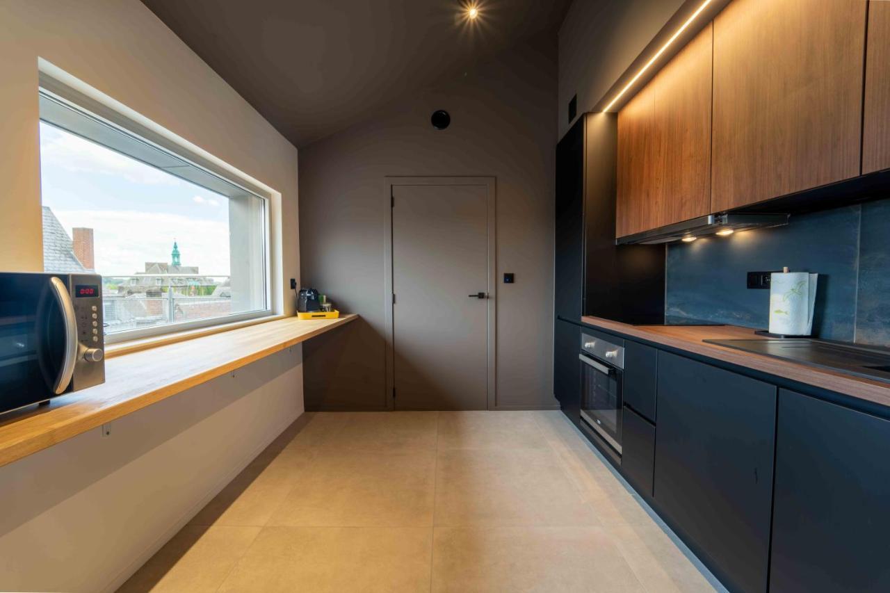 Luxury Penthouse & Terrace - Mons City Center Esterno foto